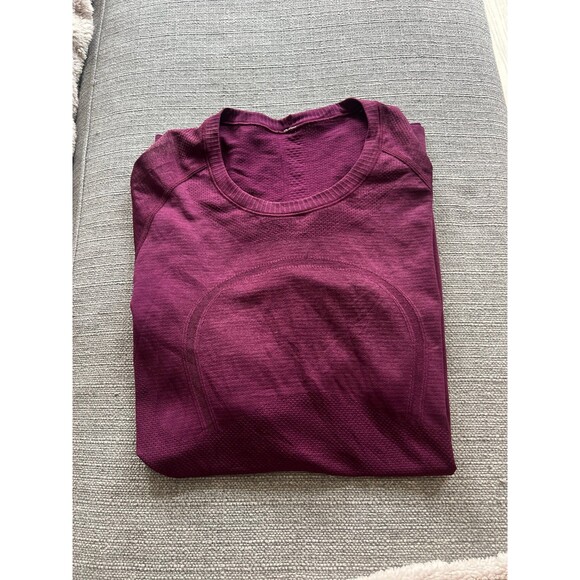 lululemon athletica Tops - Lululemon Swiftly Tech Long Sleeve Red